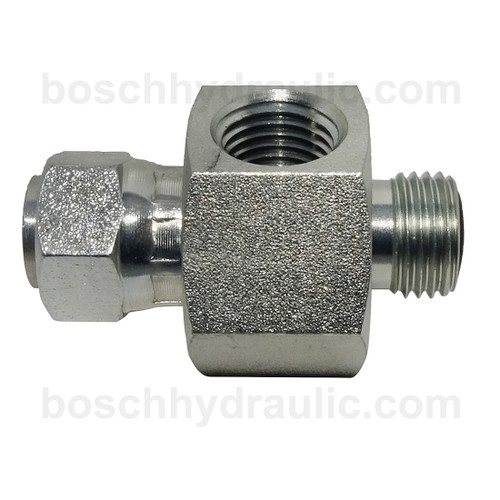 ORFS M x F -04 X NPT F -04 , RUN TEE