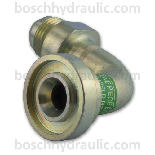CODE 61 MALE -08 X JIC MALE -08; 90° BENT TUBE