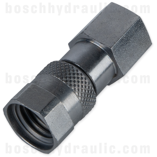 -04 BSPP FEMALE GAUGE ADAPTER X M16 X 2.0 PRESSURE TEST POINT FEMALE
