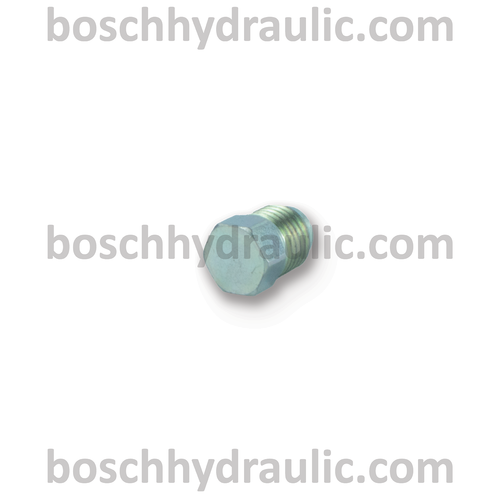 Brass Inverted Flare Plug -03