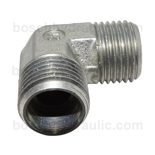 DIN Male 08L X DIN Male 08L; 90° Elbow