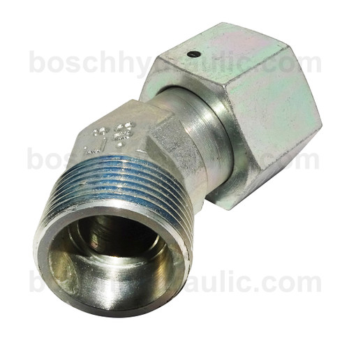 DIN M 08S X DIN F 08S; 45° Elbow