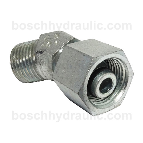 DIN M 10S X DIN F 10S; 45° Elbow