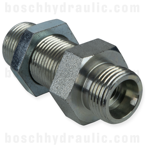 10S DIN BULKHEAD MALE X 10S DIN MALE WITH LOCKNUT