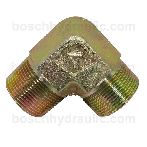 DIN M 30S X NPT M -20; 90° Elbow
