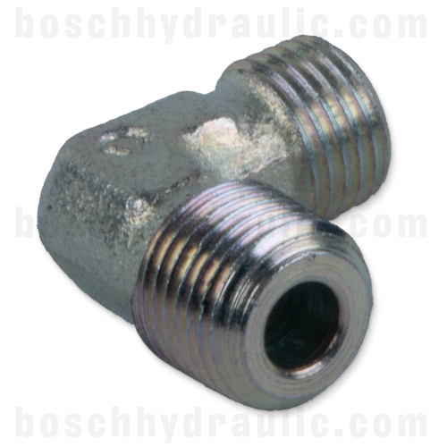 DIN M 06LL X NPT M -02; 90° ELBOW