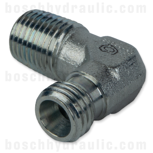 DIN M 06L X NPT M -04; 90° ELBOW