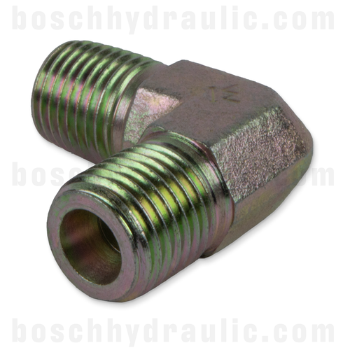 DIN M 06S X NPT M -04; 90° ELBOW