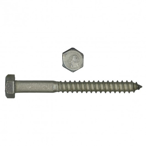 1/4" X 5" LAG BOLT 18.8 SS