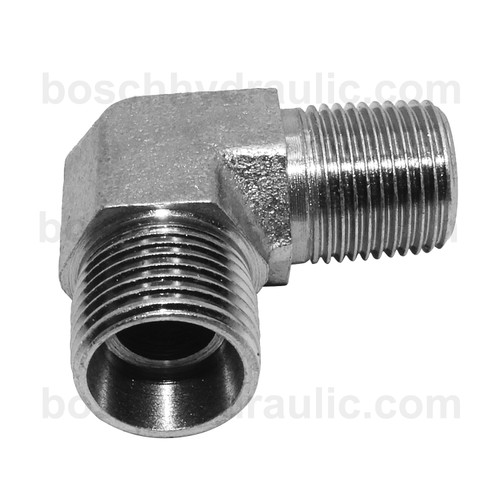 BSPT M -02 X DIN M 06L; 90° Elbow