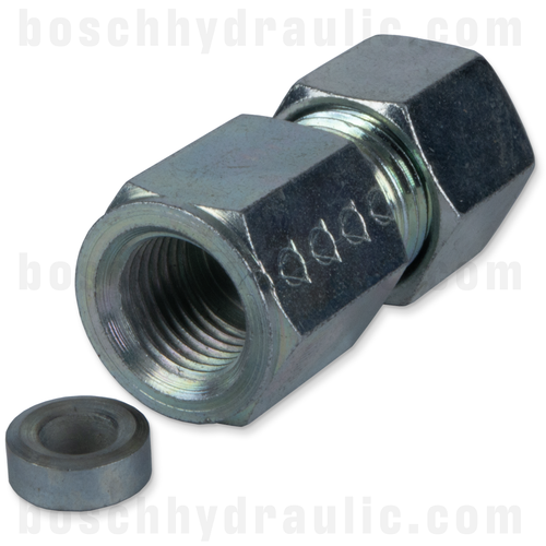 BSPP F -04 X DIN M 10L GAUGE ADAPTER