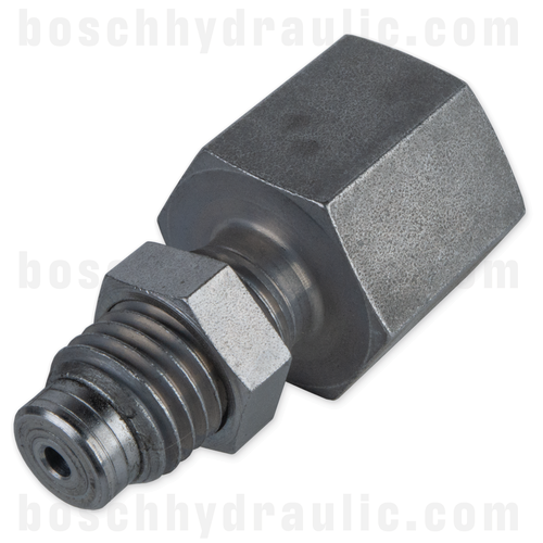 -08 NPT FEMALE X M16X2.0 MALE BULKHEAD PRESSURE TEST POINT