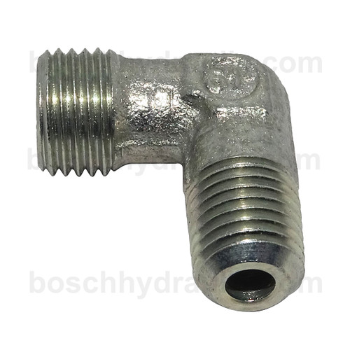 M06X1.0 TAPER M X DIN M 04LL; 90° Elbow