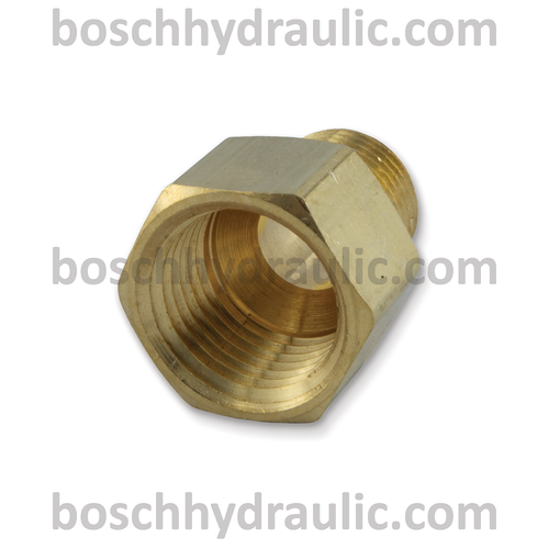 BRASS NPT M -06 X NPT F -12