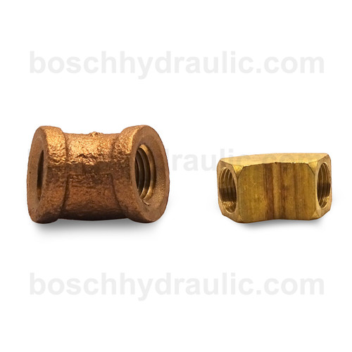 Brass NPT F -02 X NPT F -02; 45° Elbow