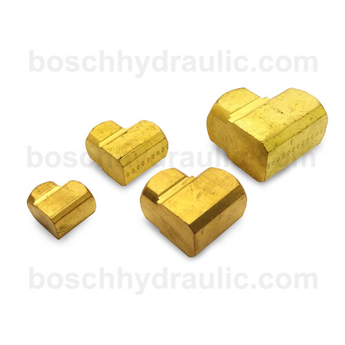 Brass NPT F -02 X NPT F -02; 90° Elbow
