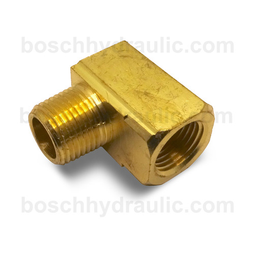 Brass NPT M -40 X NPT F -40; 90° Elbow