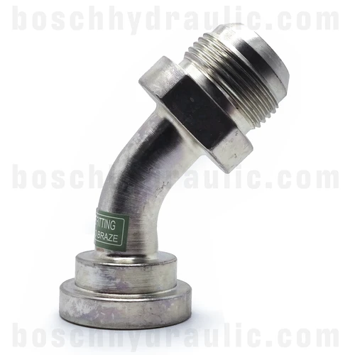 -16 CODE 62 MALE X -12 JIC MALE 45° TUBE