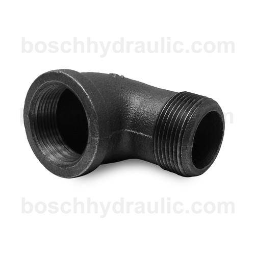 Black Pipe NPT M -20 X NPT F -20 90° Elbow