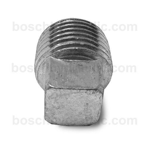 NPT -08 PLUG; BLACK PIPE