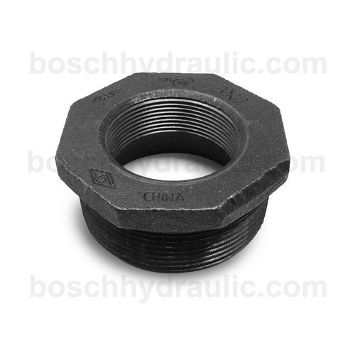 Black Pipe NPT M -48 X NPT F -32