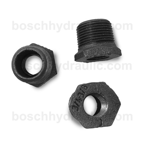 Black Pipe NPT M -12 X NPT F -06