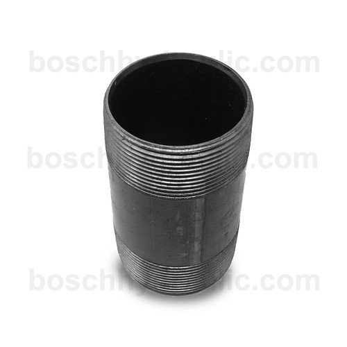 Black Pipe NPT -32 X NPT -32 Long Nipple; 4 in