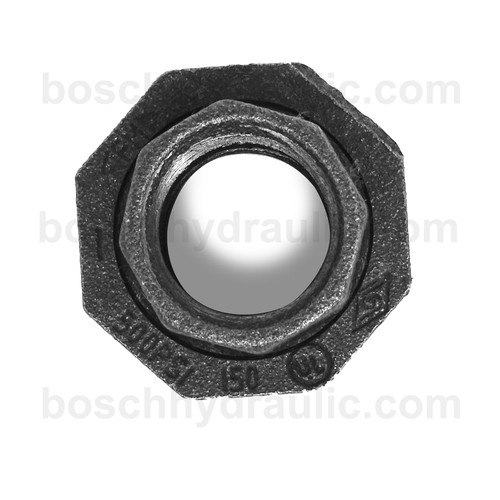 NPT F -06; GROUND JOINT UNION; BLACK PIPE