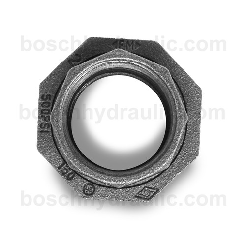 NPT F -32; GROUND JOINT UNION; BLACK PIPE