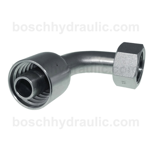 B2 SERIES: Hose -12 X DIN F 22L; 90° Elbow