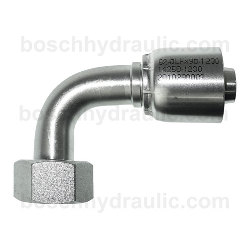 B2 SERIES: Hose -12 X DIN F 22L; 90° Elbow