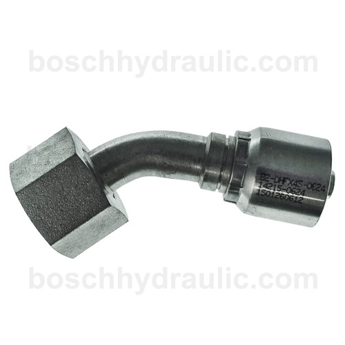 B2 SERIES: Hose -06 X DIN F 14S; 45° Elbow