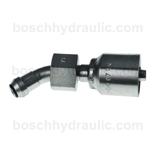 B2 SERIES: Hose -04 X BSP F -04; 45° Elbow
