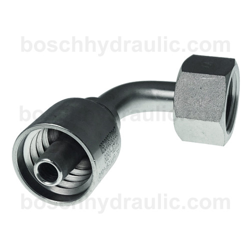 B2 SERIES: Hose -06 X BSP F -08; 90° Elbow