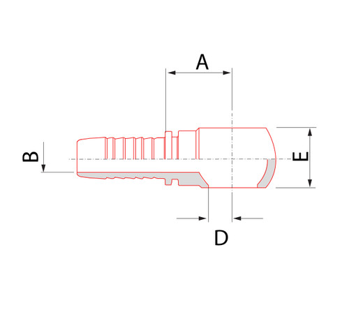 X SERIES: Hose -04 X BSP BANJO -06