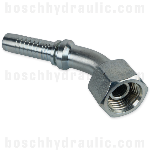 -32 BSP FEMALE X -32 HOSE X SERIES 45°