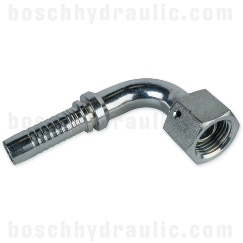 -10 BSP FEMALE X -10 HOSE X SERIES 90°