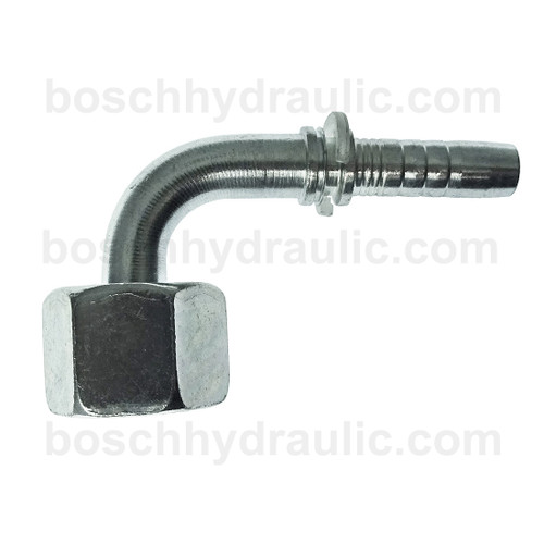 X SERIES: Hose -08 X DIN F 16S; 90° Elbow