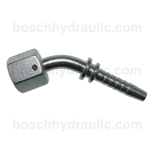 X SERIES: Hose -04 X DIN F 06L; 45° Elbow
