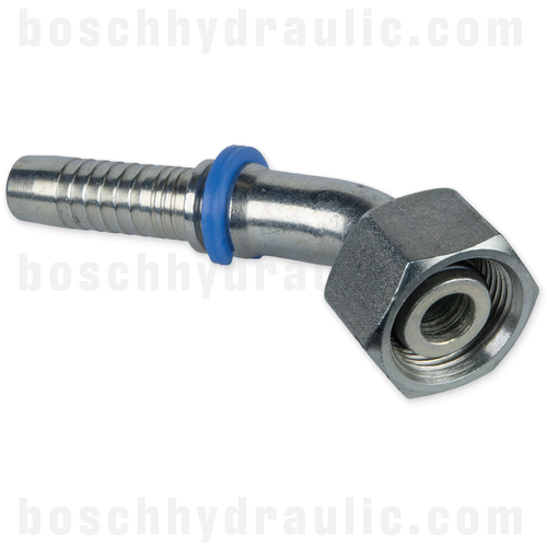 18L DIN FEMALE X -08 HOSE X SERIES 45°
