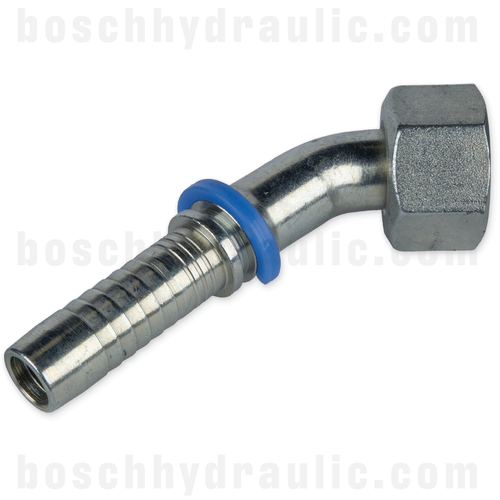 18L DIN FEMALE X -08 HOSE X SERIES 45°