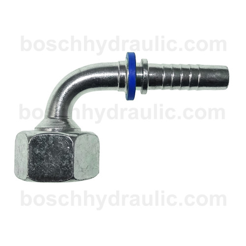 X SERIES: Hose -08 X DIN F 15L; 90° Elbow