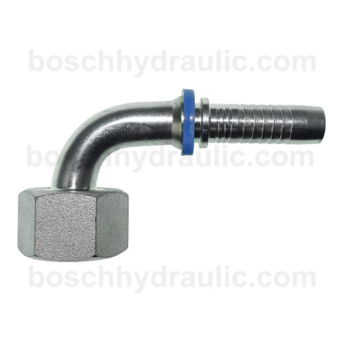 X SERIES: Hose -08 X DIN F 18L; 90° Elbow
