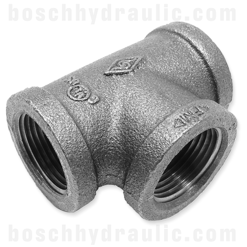 BLACK PIPE NPT F -24 X NPT F -40 BRANCH TEE