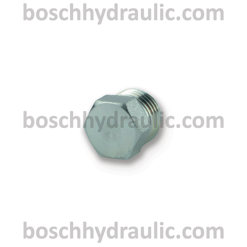 Brass Inverted Flare Plug -06