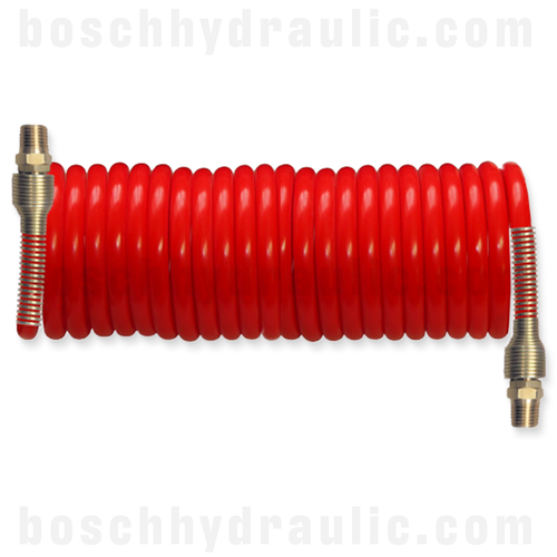3/8" NPT 25' CO-POLYMER SELF-STORING AIR HOSE ASSEMBLY