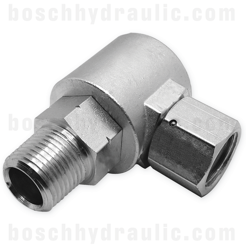-08 NPT LIVE SWIVEL MALE X -08 NPSM FEMALE 90°