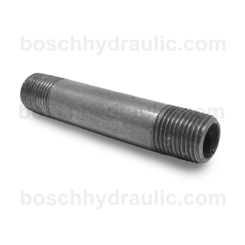 Black Pipe NPT -02 X NPT -02 Long Nipple; 2 in