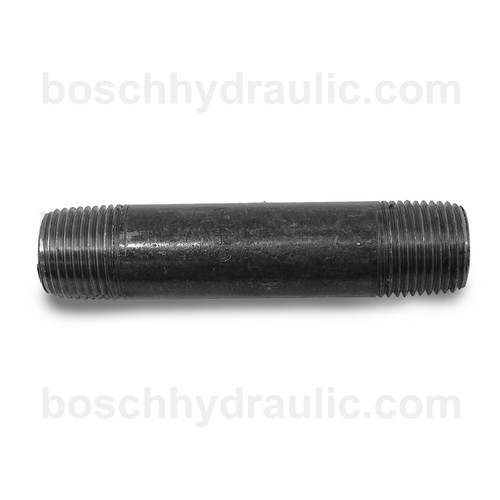 Black Pipe NPT -06 X NPT -06 Long Nipple; 3.5 in