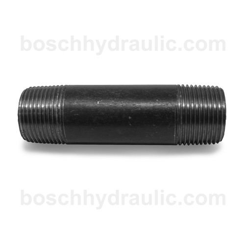 Black Pipe NPT -12 X NPT -12 Long Nipple; 3.5 in